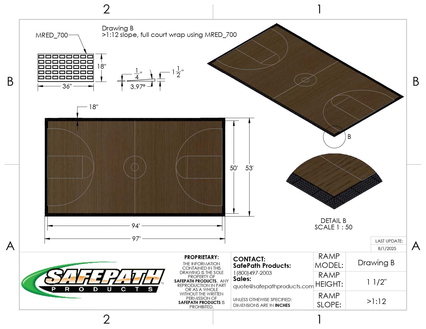 CourtEdge Designs -Drawing B