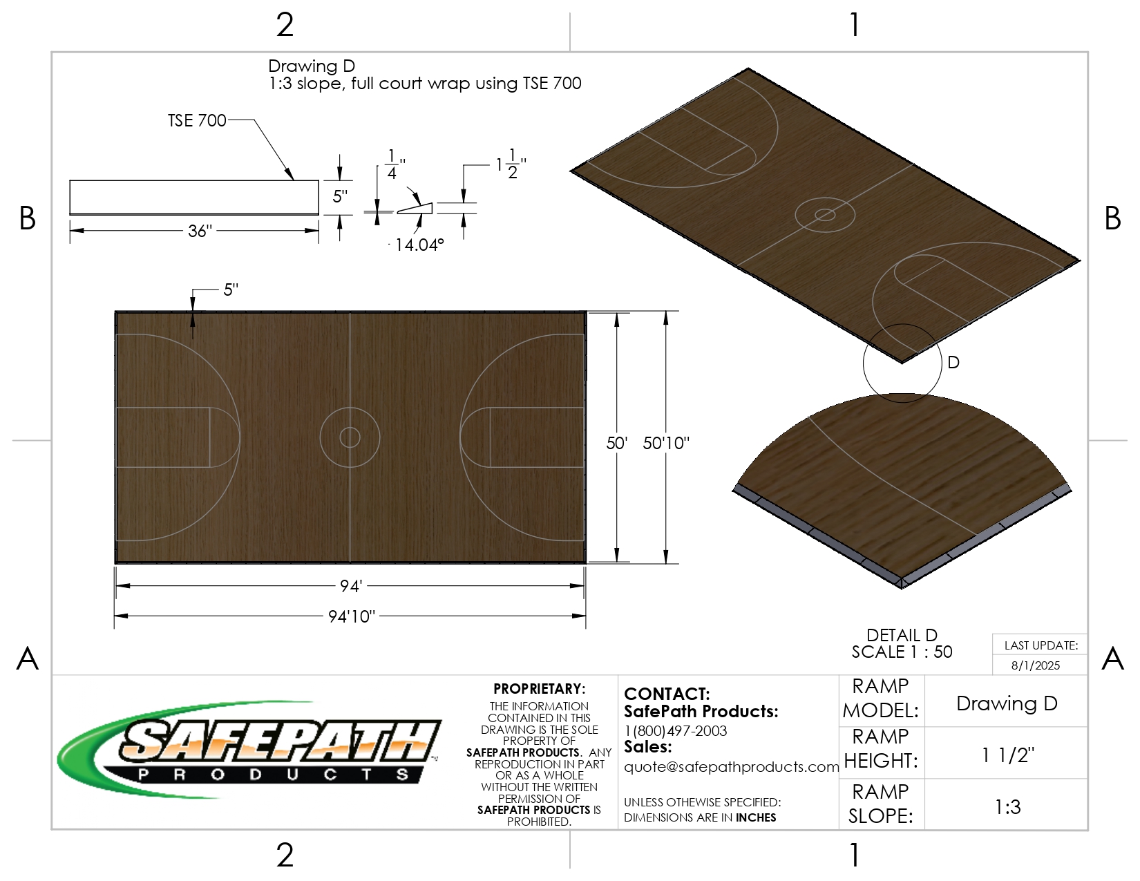 CourtEdge Designs -Drawing D