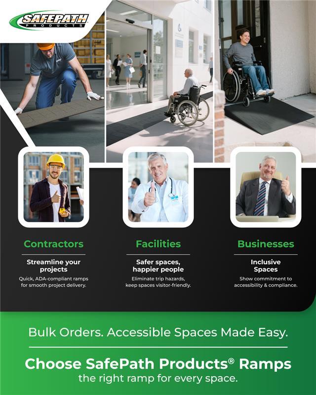 SafePath Ramps B2B Solutions – Bulk Ramps for Contractors, Facilities & Businesses