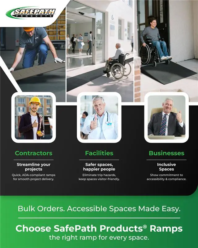 SafePath Ramps B2B Solutions – Bulk Ramps for Contractors, Facilities & Businesses