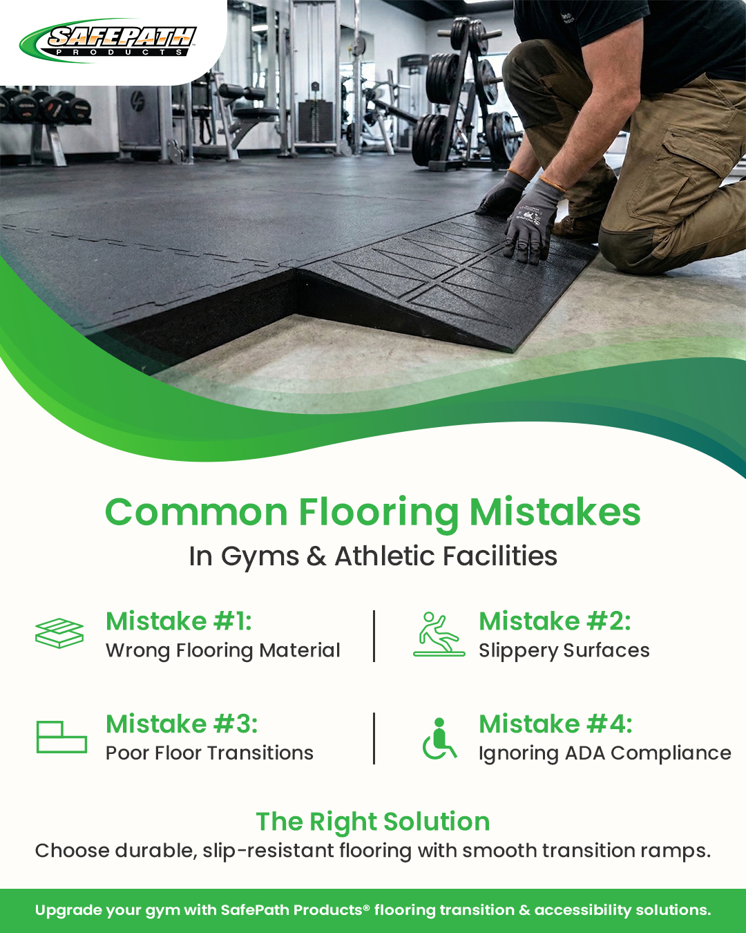 Common Flooring Mistakes in Gyms & Athletic Facilities