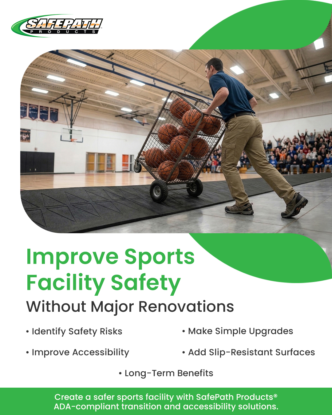 How Sports Facilities Can Improve Safety Without Major Renovations