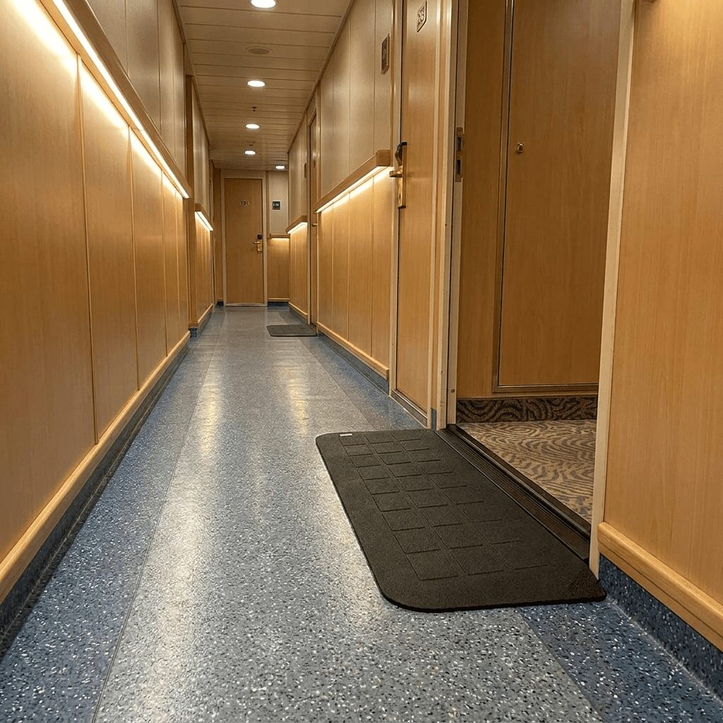 Cabins hallways