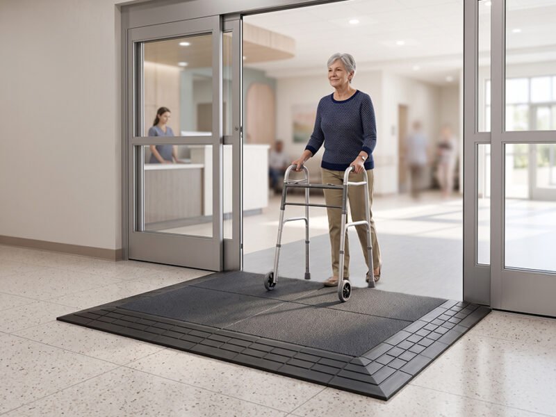 Ramp Installed in healthcare facilities